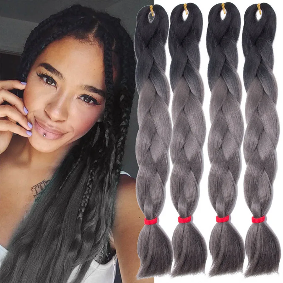 

Dreadlocks African Wig Gradient Hair Color Rope New Product Braid Size Tibetan Braid Headwear Synthetic Braiding Hair for Black