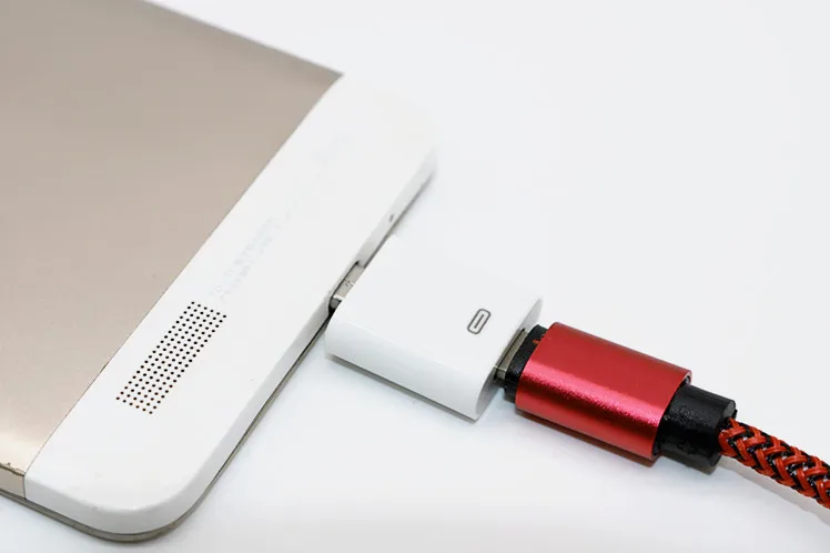 8Pin USB Кабель-адаптер для iPhone 5S 6S для Lightning/Micro USB Android кабели для мобильных телефонов разъем для samsung htc
