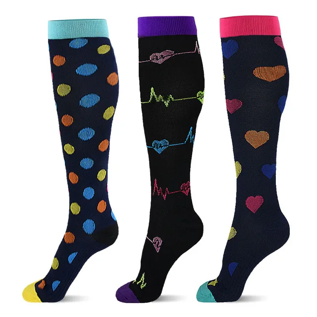 Compression Socks Men&Women Fit Running Nurses Flight Travel