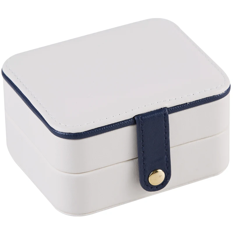 

Multiple Storey Jewelry Box Magnetic Buck Travel Earring Studs Necklace Ring Bracelet Storage Jewellry Case Woman Gift