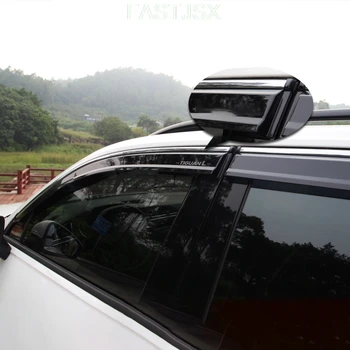 

For Tiguan Second Generation 2017-2019 Window Visor Door rain eyebrow Rain wind deflector sun guard rain visor cover car styling