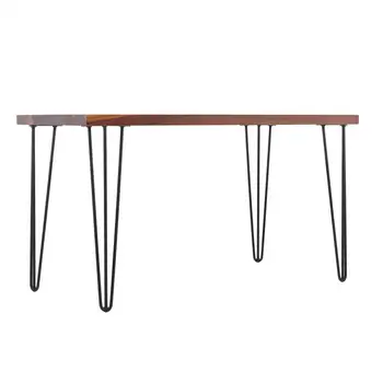 

4 PCS 3 Rod Hairpin Legs 9.5mm U Shaped Furniture Legs 22 24 28 30 34 Inch Steel Desk Legs Home Furniture Parts