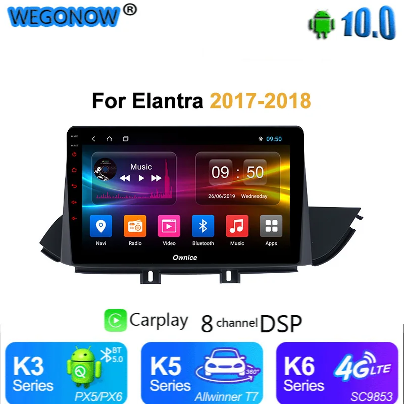 Автомобильный мультимедийный плеер Ownice k3 k5 k6 Android10 автомобильный DVD 360 Panorama DSP SPDIF