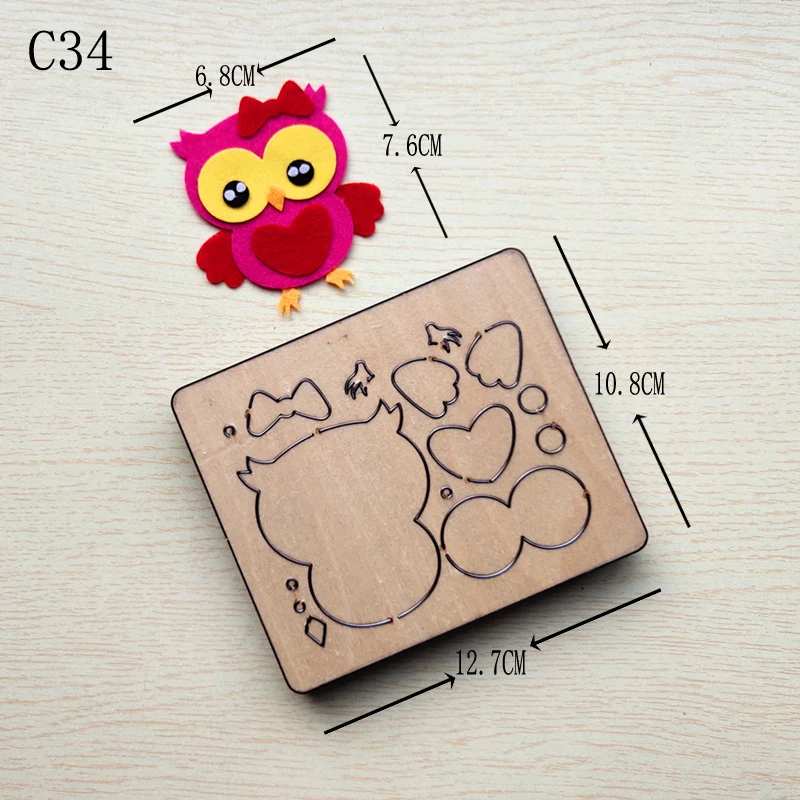 Новые деревянные штампы совы для скрапбукинга C 34|dies scrapbooking|die cut diesdies die |