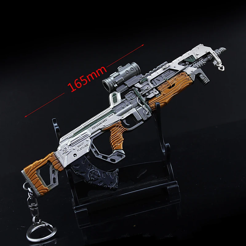 Eva 8 Apex Legends Game Evil Spirit G7 Vk47 R99 Assault Rifle Model Military Collection Toys For Children Gifts Metal Pattern Action Toy Figures Aliexpress