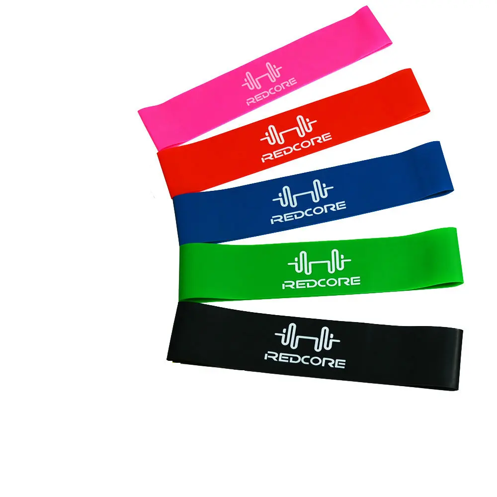 Enhanced Workout Resistance Bands - Natural Latex Exercise Loops for Strength Training and Physical Therapy