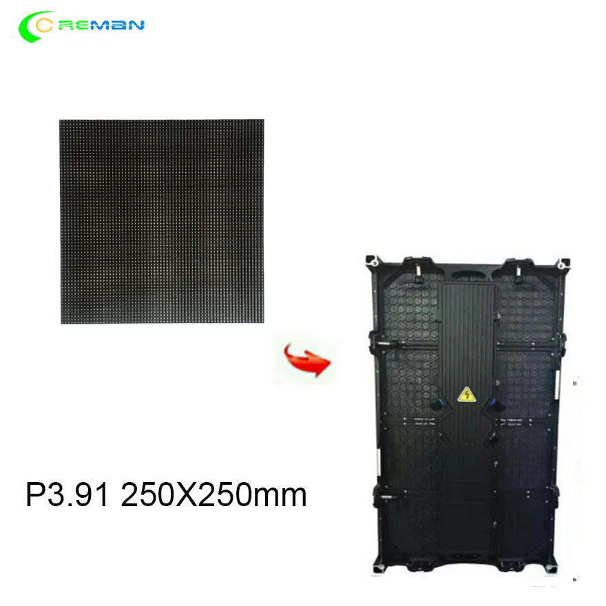 Лучшая цена HD P3.91 комнатный SMD2121 полноцветный светодиодный дисплей модуль 250*250 мм