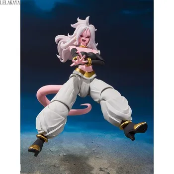 

NEW Dragon Ball Z Android Fighter NO.21 Majin Buu Girl buu Movable Anime PVC Action Figure Collection Model Toys Doll lelakaya