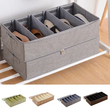 

Foldable Waterproof and Dustproof Storage Shoe Box Washable Storage Box Bedroom Bed Bottom Debris J99Store