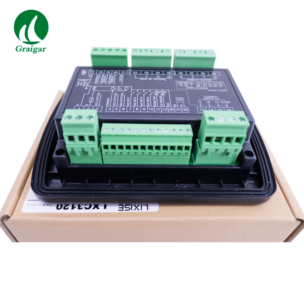  LXC3120 Diesel Auto Generator Controller Speed sensor voltage 1.0 to 24V (rms)