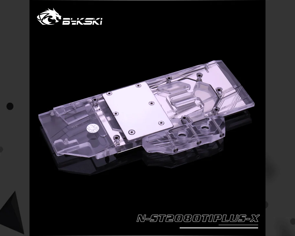 Bykski N-ST2080TIPLUS-X, полное покрытие видеокарты блок водяного охлаждения, для Zotac RTX2080Ti 8GD6 Plus OC