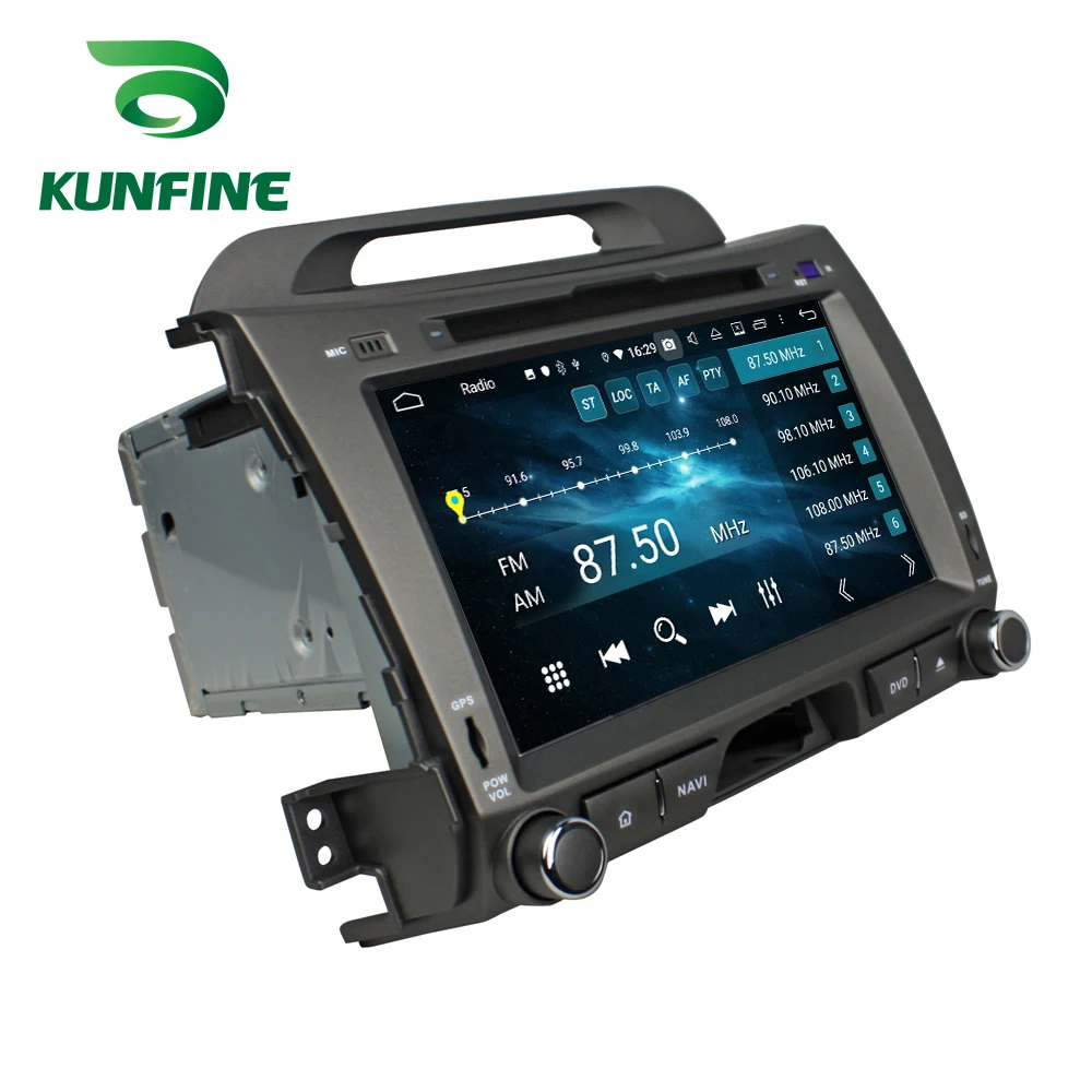 Top Android 9.0 Octa Core 4GB RAM 64GB ROM Car DVD GPS Navigation Multimedia Player Car Stereo for Kia Sportage 2010-2015 Radio 6