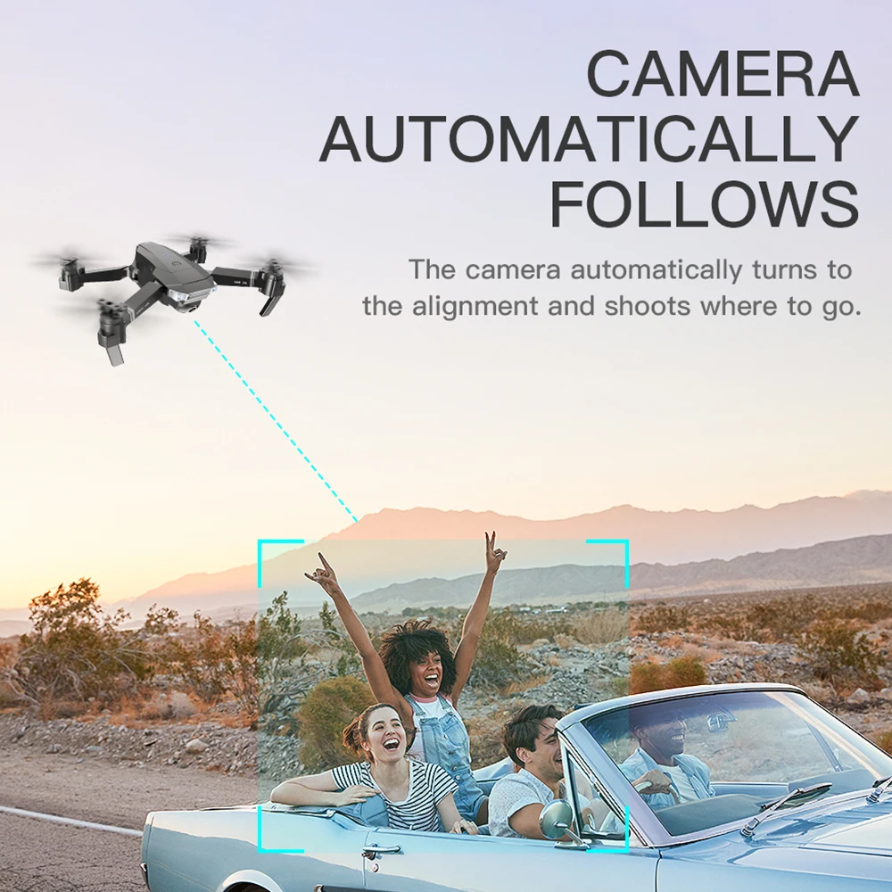 2020 New SG901 Quadrocopter Camera Drone 4K 1080P HD Dual Camera 50X Zoom Gesture photo Follow Me F