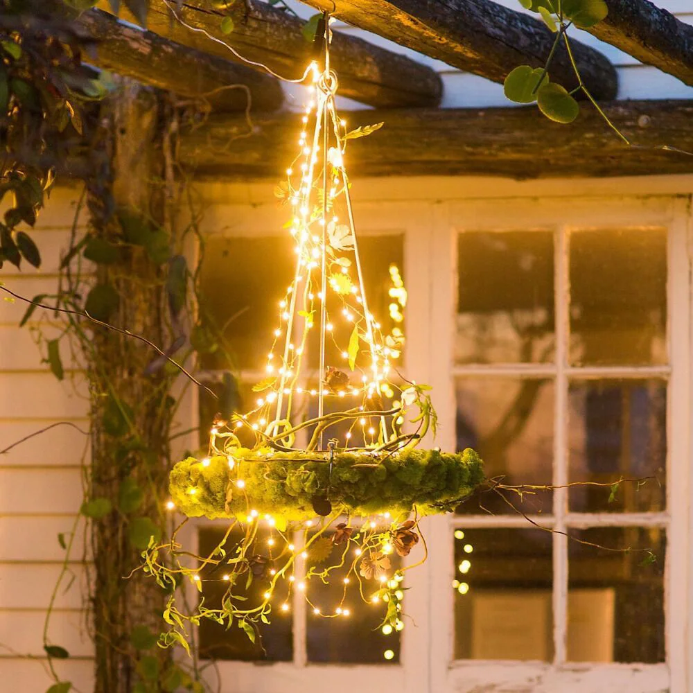 

Waterfall Fairy Wire String Lights Garland LEDs String Light Outdoor Party Holiday Decoration String Lights Chain Decoration D30