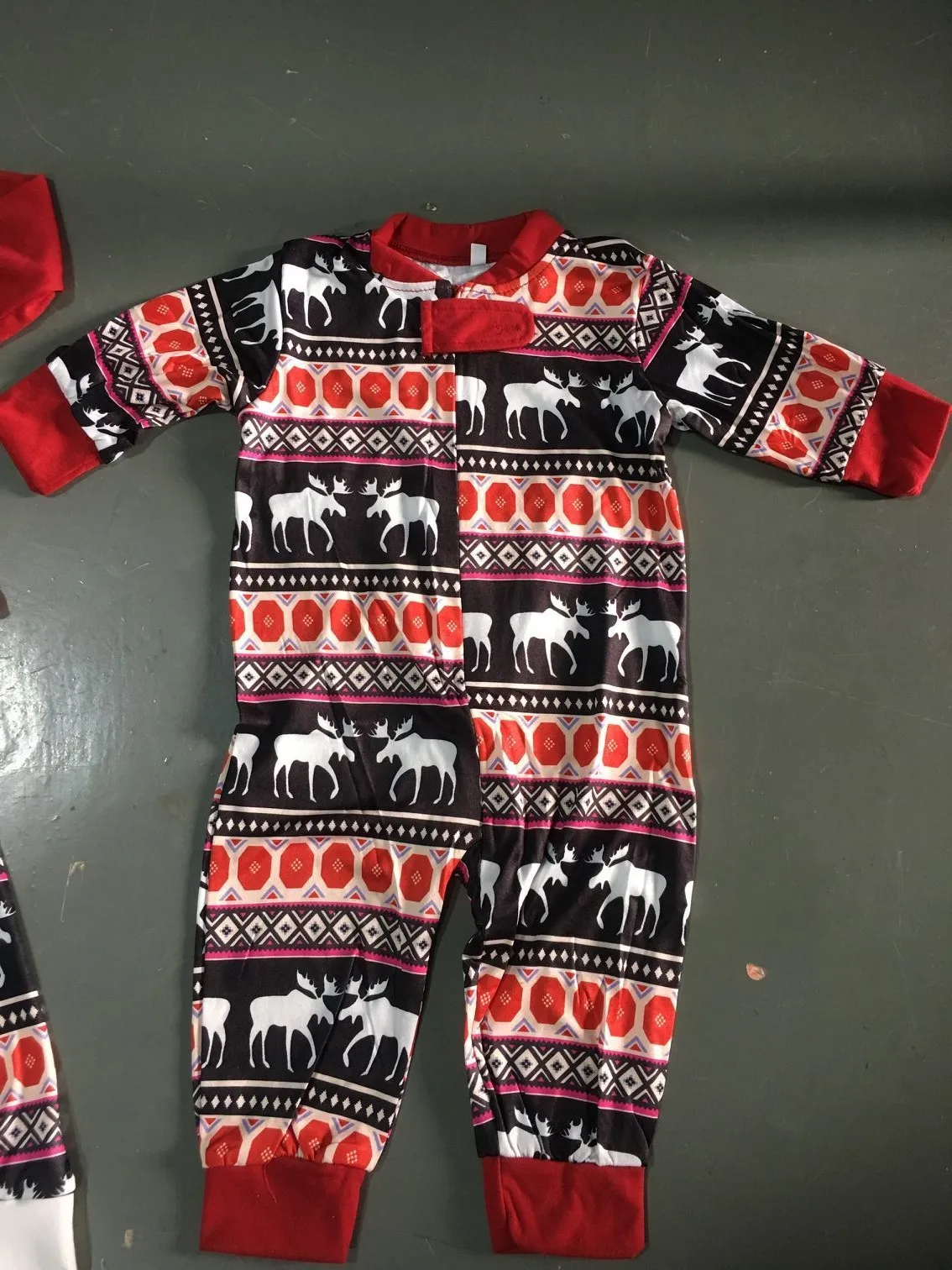 Family Matching Clothes Outfits Look Christmas Pajamas Set Father Mother Children's Sleepwear Clothing Christmas Family Pajamas