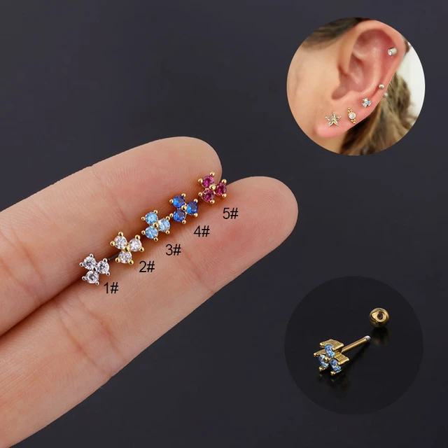 Snake Heart Helix Piercing Tragus Earring for Women Stainless Steel Hoop  Piercing Earring Lobe Cartilage Chain Septum Jewelry - AliExpress
