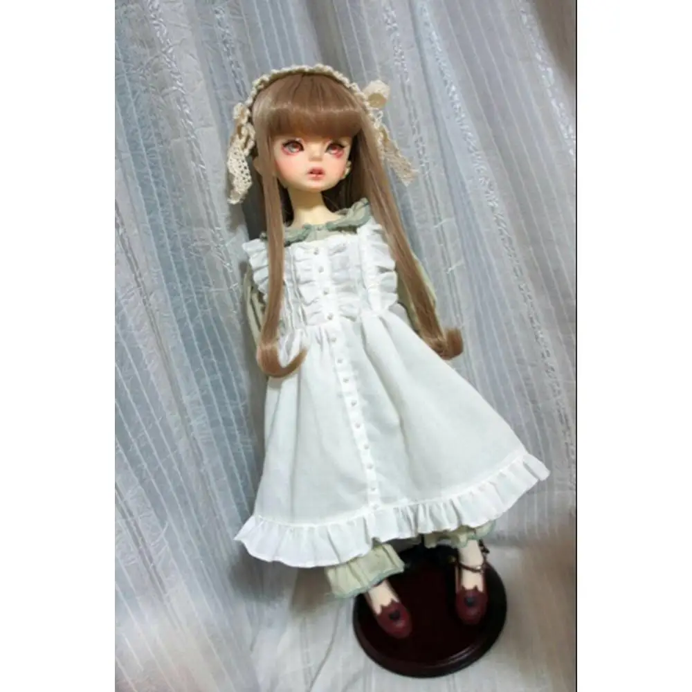 New Lotita Green Dress Suit Outfit For BJD YOSD DZ 1/6 Size Doll Clothes 2pcs New Lotita Green Dress Suit Outfit For BJD YOSD DZ 1/6 Size Doll Clothes 2pcs