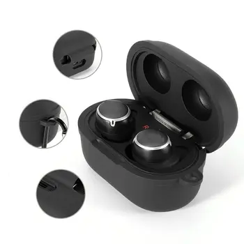 

Full Protective Cover Anti-slip Silicone Case Carrying Storage Box for AKG N400NC Wireless Bluetooth Headset Earphone