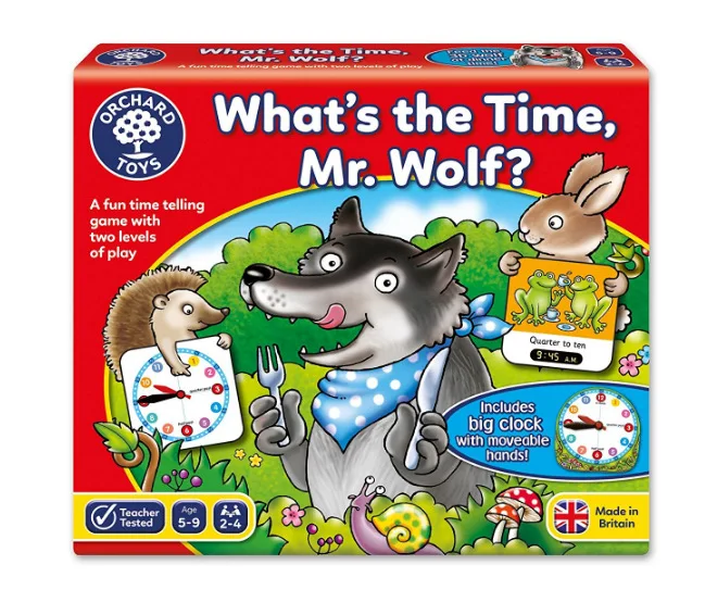 

Orchard Toys Wolf Time Board Game Educational Interactive Toy Game