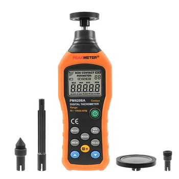 

Digital Tachometer Portable Tester Handheld Professional Mini LCD Backlight Data Storage Meter 50RPM-19999RPM Motor Speed Gauge