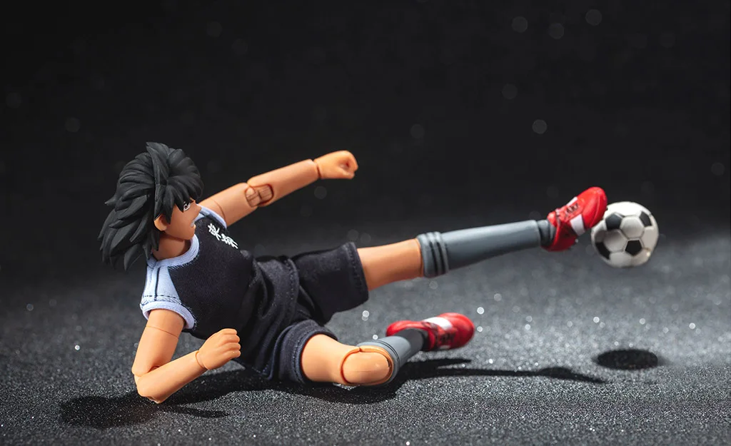 Bonecos de Fãs em Estoque Figura de Ação de Pvc Brinquedos de Anime Modelo Dasson Capitão Tsubasa Ozora Shf 942dm 11 High Quality Brinquedos e hobbies