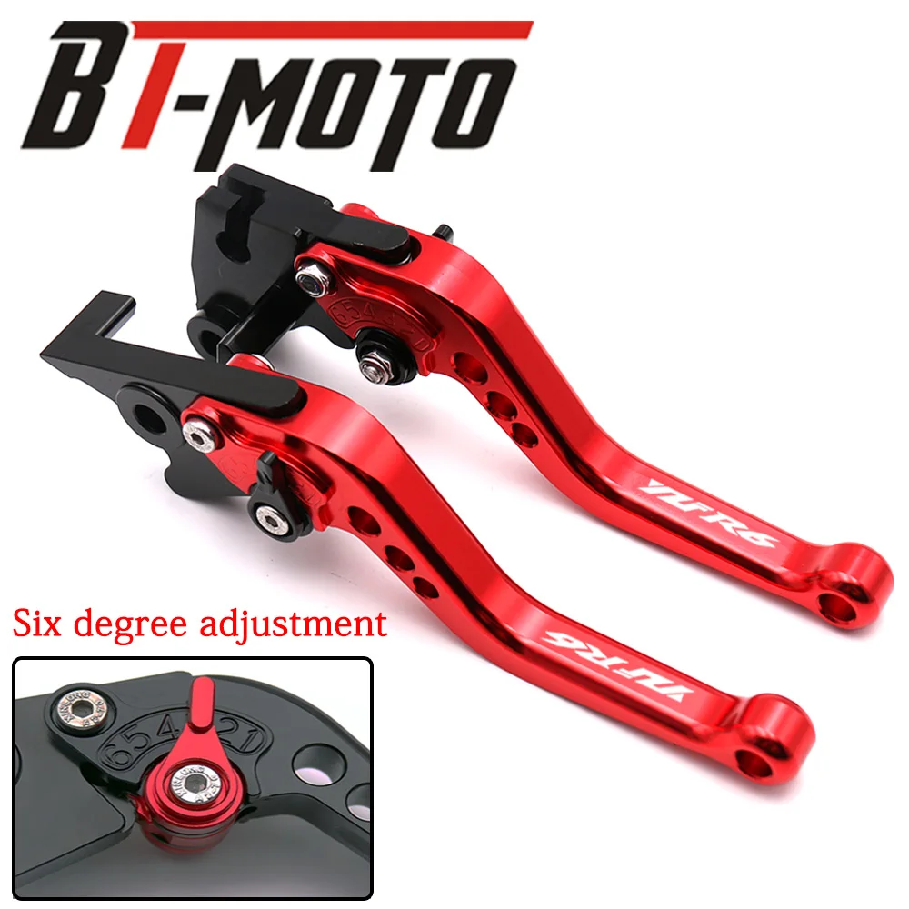 

CNC Adjustable Motorbike long&short Brakes Clutch Levers For YAMAHA R6 YZF600 YZF-R6 2005 2006 2007 2008 2009-2016 2015