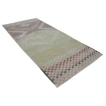 

132x290 Cm Multicolor Handmade Bohemian Rug-4x9 Ft