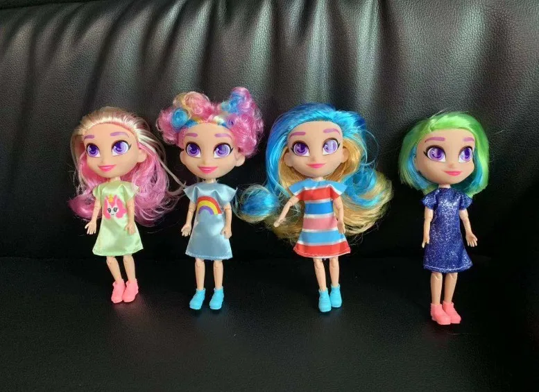 Новые DIY Bjd куклы волосы красота куклы Hairdorables куклы для девочек игрушки Длинные волосы макияж игрушки для детей