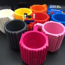 Креативные забавные строительные блоки чашка Diy собранная кофейная чашка кружка креативная сборка декомпрессионная чашка для воды