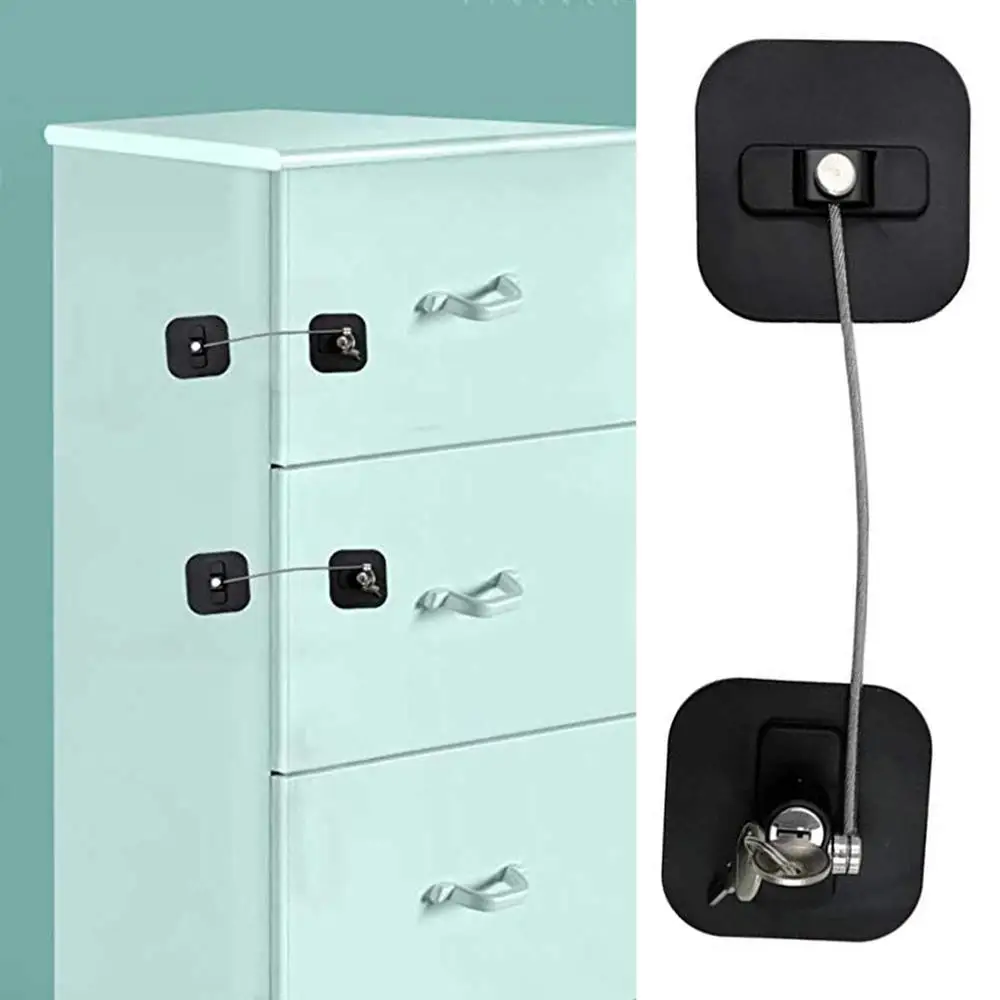 

Child Safety Lock Refrigerator Lock Window Lock Windows Without Having To Punch Baby Safety Protection To Prevent Falling