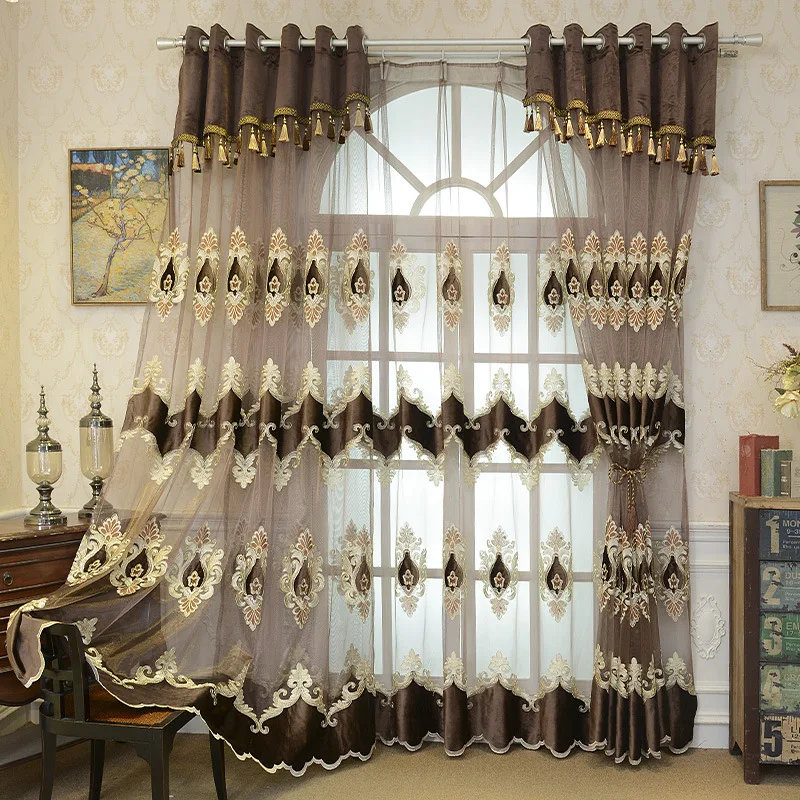Living Room Modern Sheer Curtains | Free Global Delivery