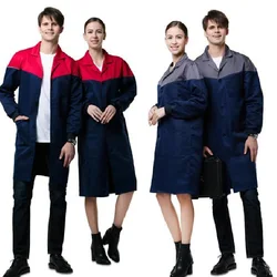 Uniformes de trabajo de manga larga para hombre y mujer, ropa de trabajo, Overol, reparador de trabajadores, trajes de soldadura