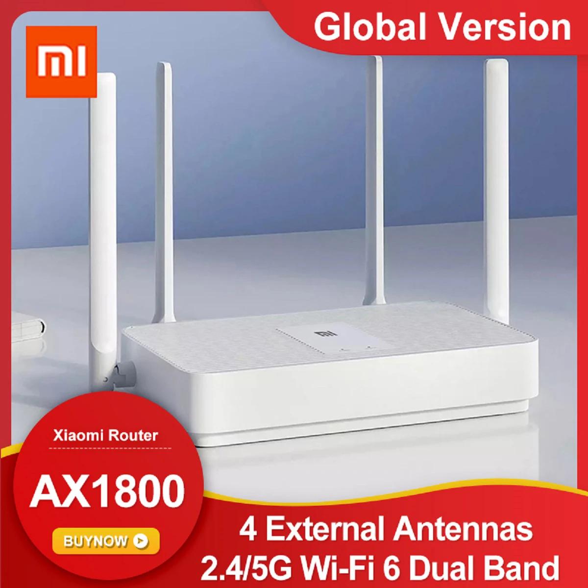 top rated wifi signal booster Global Version Xiaomi Router AX1800 Wi-Fi 6 Dual Band Wireless WiFi Router 5-Core Chip 4 External Antennas Signal Booster outdoor signal booster wifi Wireless Routers
