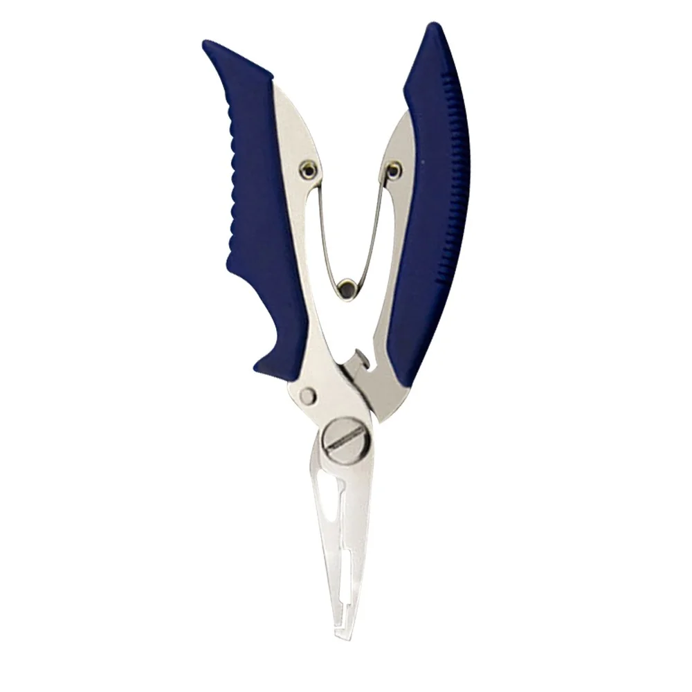 Stainless Steel Fishing Pliers Scissors Hook Remove Line Cutter Tackle Tool