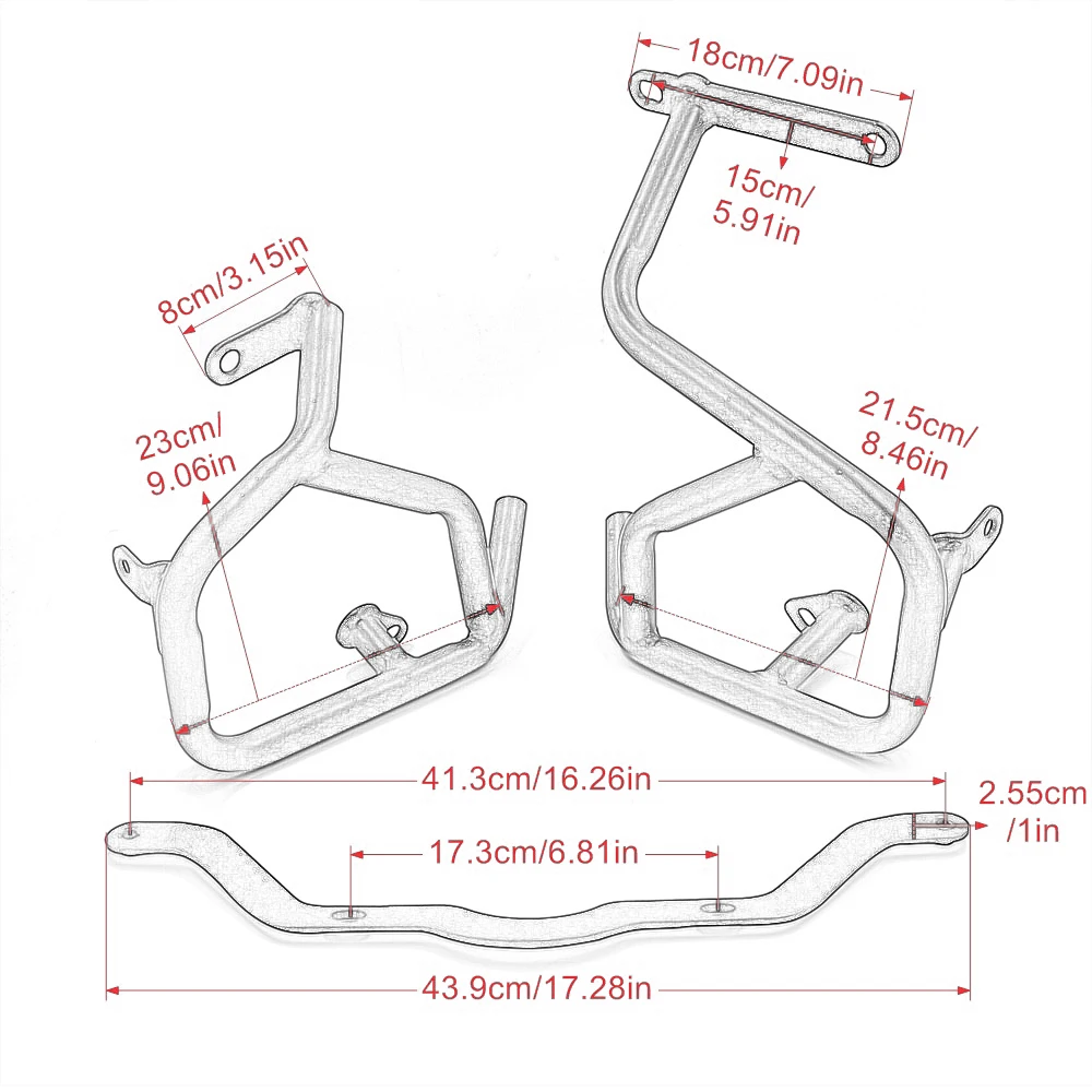 US $99.99 For BMW S1000XR S1000 XR S 1000 XR 20152021 2021 Motorcycle Highway Engine Guard Bumper Crash Bars Stunt Cage Frame Protector