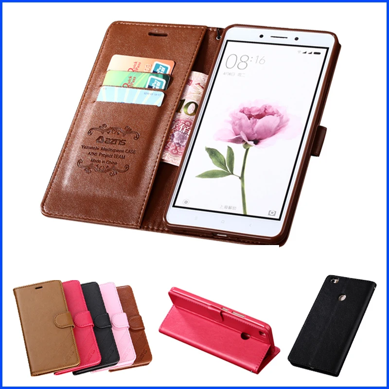 Чехол для телефона Xiaomi Mi Max MAX 3 чехол книжка из искусственной кожи с бумажником и
