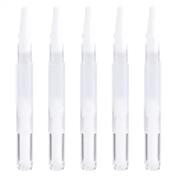 

5pcs Durable Transparent Nail Oil Empty Pen Nail Twist Pen for Girls