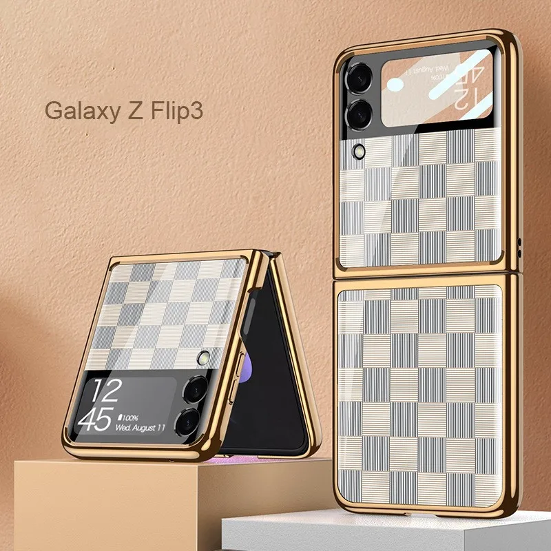 Marble Shockproof Hard Back Phone Case for Samsung Galaxy Z Flip 3
