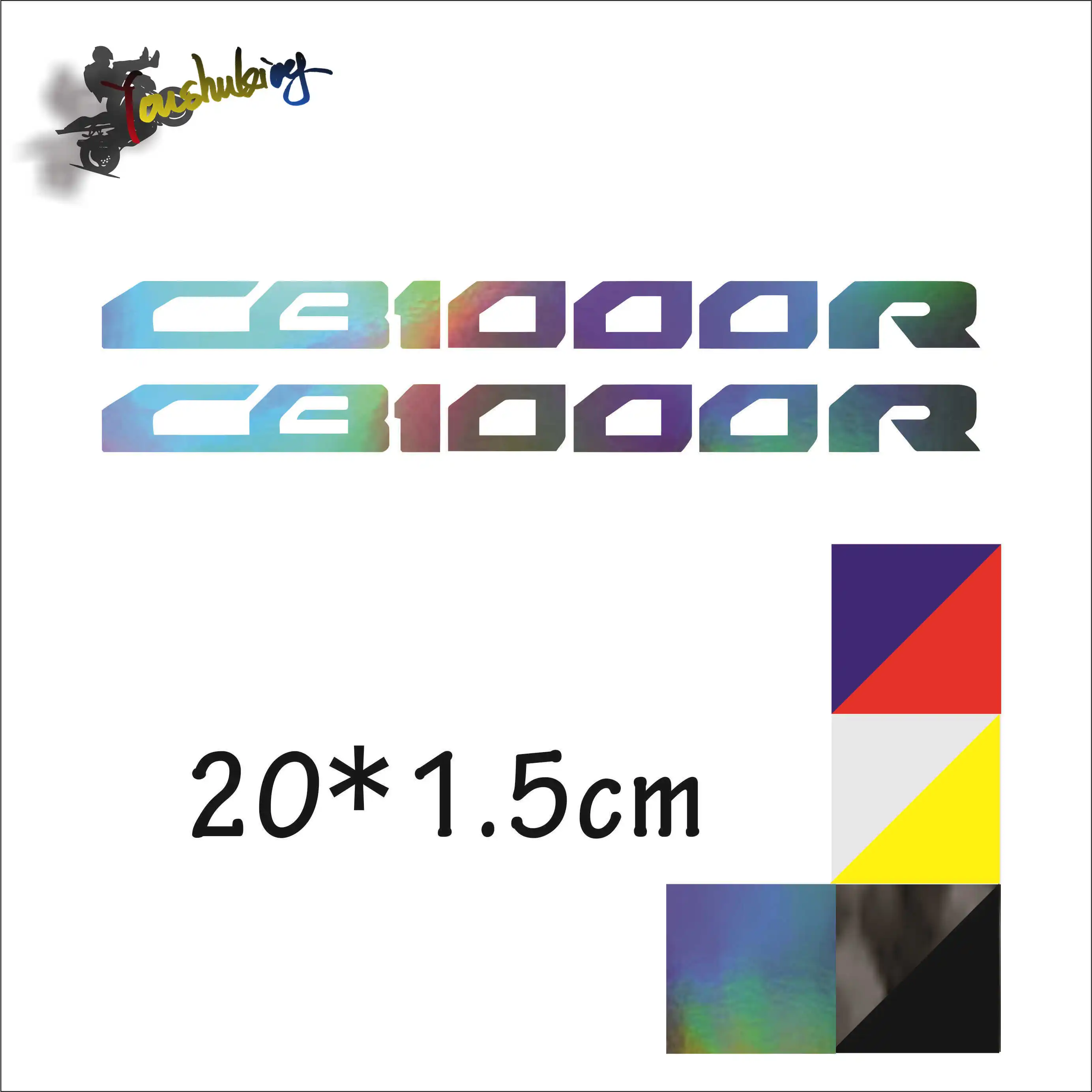 

Motorcycle Carbon black laser color reflective helmet sticker fit for Moto GP Rossi fit for HONDA cb1000r CB1000R