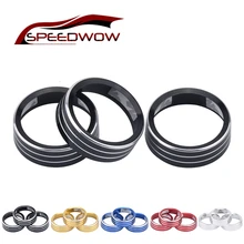 Кондиционер воздуха декоративное покрытие кольцо регулировки Накладка для VW Tiguan Atlas T-roc Ateca FR Passat B8 вариант