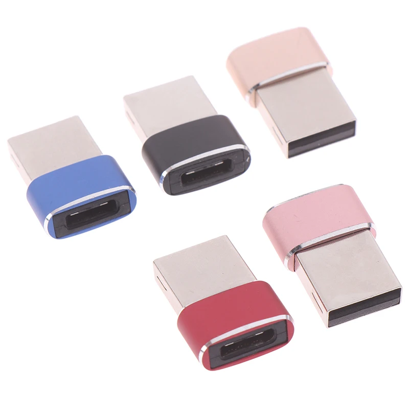 USB мужчина к Тип usb C и разъемом типа «мама» адаптер конвертер Тип-c зарядный кабель для передачи данных с Зарядное устройство