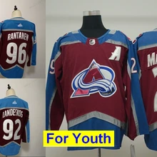 Детские Молодежные Трикотажные изделия из колорадского Натана маккиннона Микко рантанена