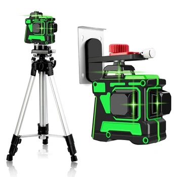 

532nm Wavelength Beam Green Laser Messuring Equipment 12 lines 3D Self-leveling 360 Degree Horizontal Vertical Laser Levels