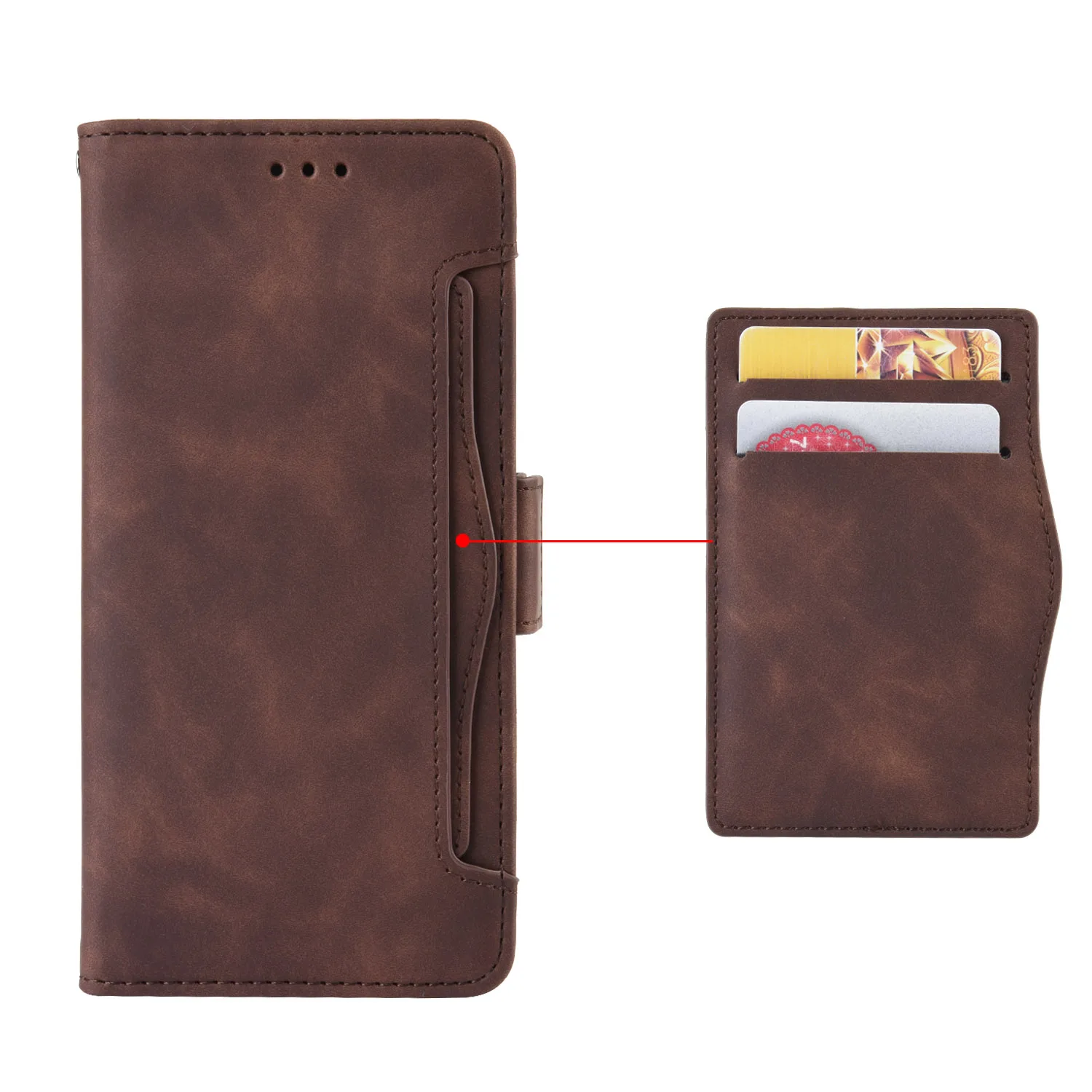 leather case for xiaomi Flip Wallet Case For Xiaomi 10 Pro 9SE CC9 Redmi Note 9s 8 8A 7S 9T 8T K30 K20 Leather Multi Card Holder Full Protection Shell leather case for xiaomi