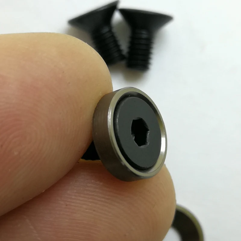Stainless Steel Screws Screw Bolt Nut Set Hexagon Socket Head Cap Screw 10pcs/lot Stainless steel M4 x8mm Socket Head Cap Black screw with Colors Aluminum gasket