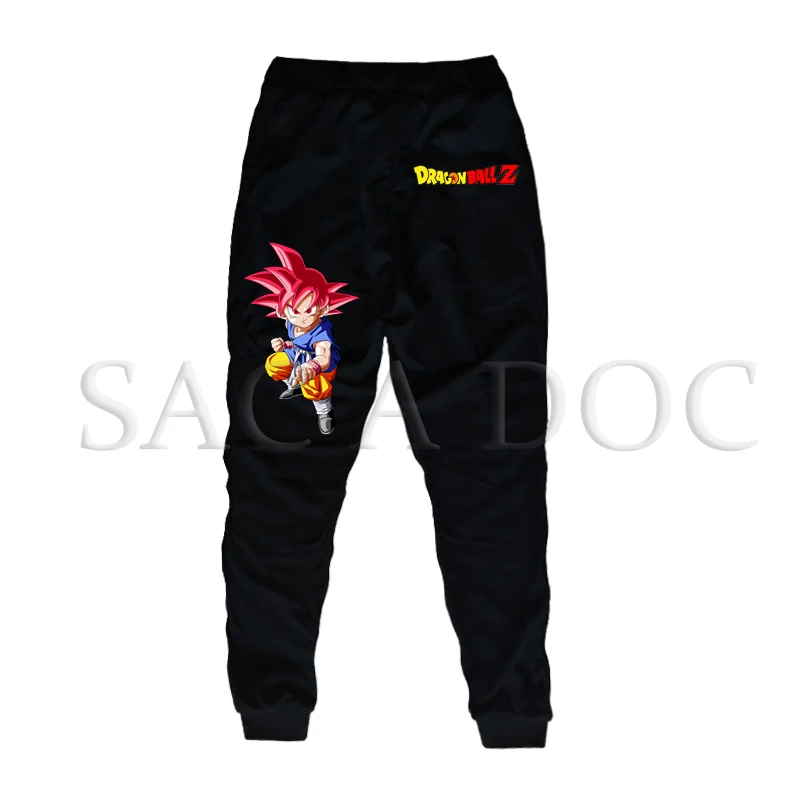 Autumn Winter Clothes Dragon Ball Print Kids Harem Pants Boys Girls Leggings Trousers Girls Casual Ruffle Pants for Teens - Цвет: 14