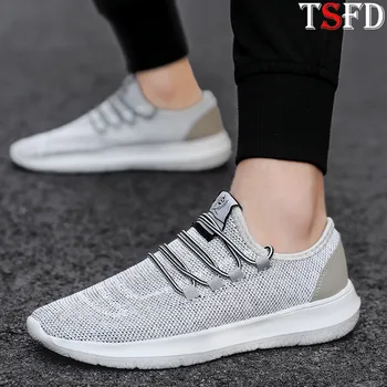 

New Mens Sneakers Breathable Men's Tennis Shoes Light Mens Fashion Shoes Low Top Fashion Sneakers Men Boys Loafers Krasovki S1