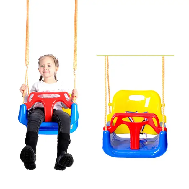US $43.81 Entertainment Toy 3-in-1 Toddler Swing Seat Infants To Teens Detachable For Outdoor Sports toys Tod