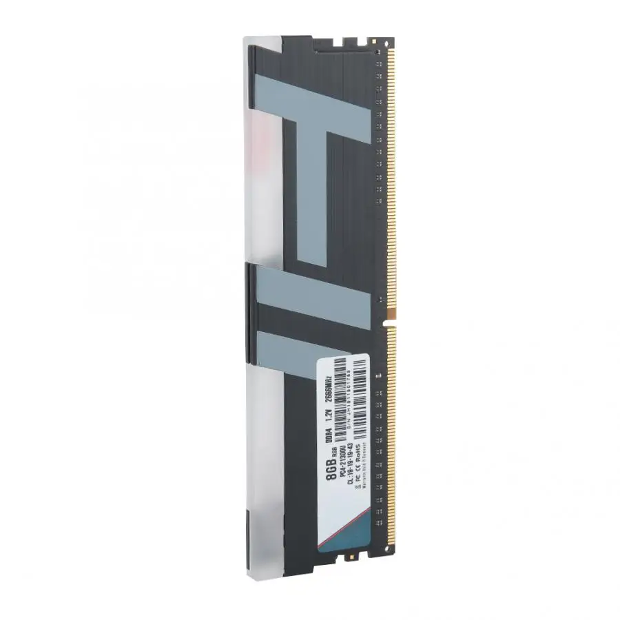Запчасти для настольных ПК DDR4 2666 МГц PC4-21300u 8G модуль памяти с RGB светильник для повседневных нужд