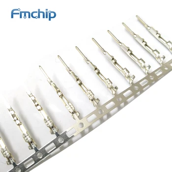 

FMchip 100pcs 1376109-1 Crimp Terminal CONN TAB 20-24AWG CRIMP TIN For 1473793-1 Connector and 1123343-1 SOCKET